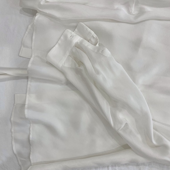 R13 Womens Lavallière Neck Blouse. Large - Picture 4 of 9